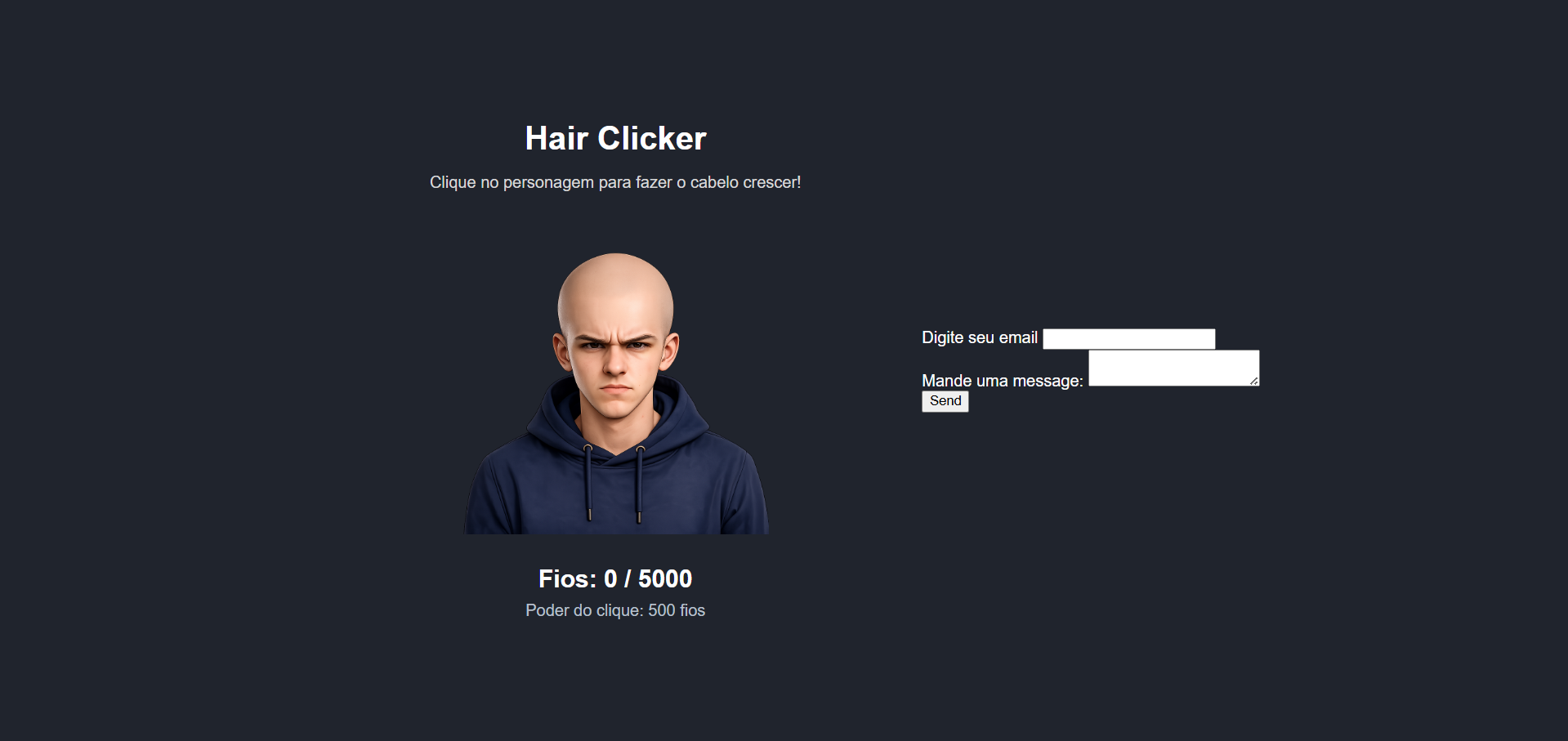 Imagem do projeto Hair Clicker